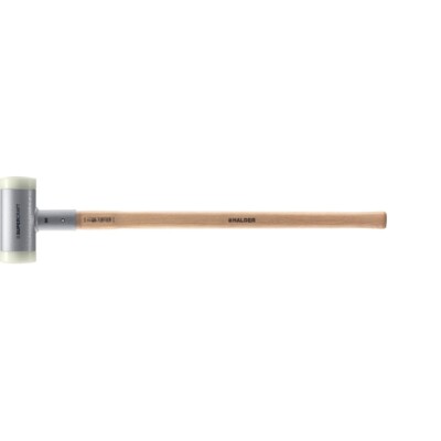 HALDER SUPERCRAFT Vorschlaghammer Ø 80 mm rückschlagfrei mit Hickorystiel 4,4 kg