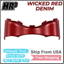 Outer Fairing Skirt Fit For Harley Electra Glide 2014-2024 2019 Wicked Red Denim