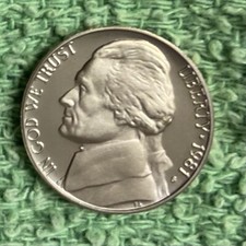 1981-S  **PROOF**  JEFFERSON NICKEL - NICE COIN - L@@K AT PICTURES!!!!!    