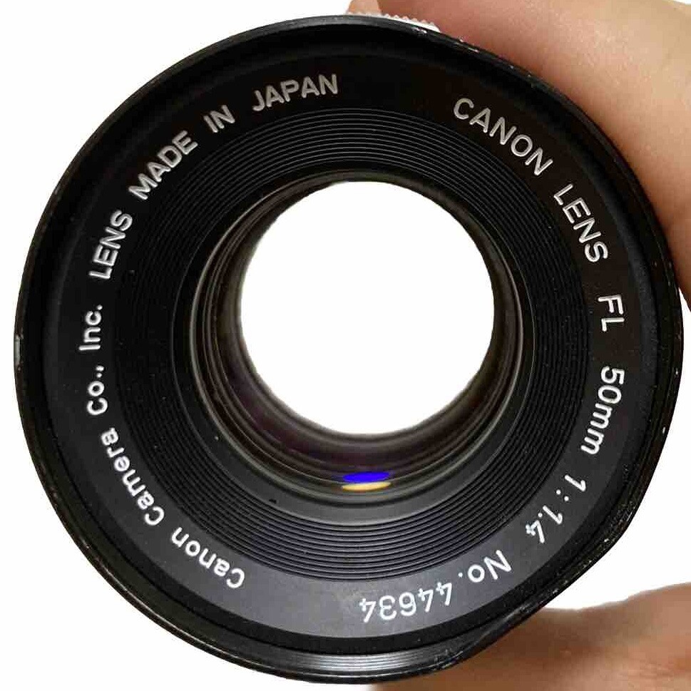 Excellent) Canon FD 50mm F/1.4 Lens Made in Japan Old Lens