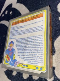 The Bard's Tale (Nintendo NES) Authentic vintage powerline rental clear case
