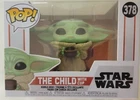Star Wars Funko POP 378 The Child Baby Yoda Grogu with Cup Mandalorian NIB
