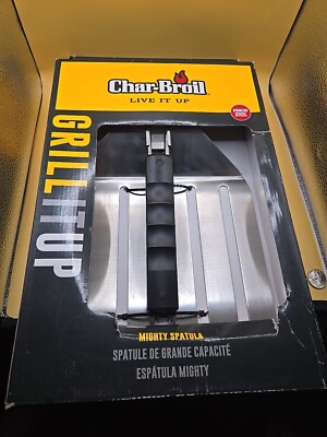 Char-Broil 10'' ''Mighty Spatula'' Folding Pizza Peel Large Grill Spatula New Box