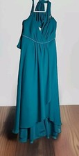 Vtg Y2k Gauzy Sheer Dress Holiday WhimsiFairy Old Money Empire  Hi Lo Flowy 