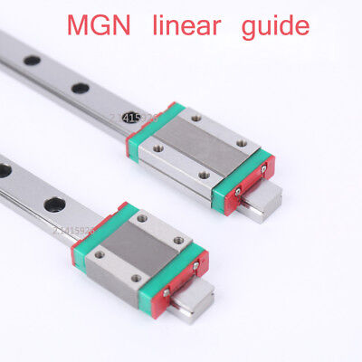 ADUCI 1set CNC Part MR9 9mm Linear Rail Guide MGN9 Length 300mm with Mini MGN9C Linear Block Carriage Miniature Linear Motion Guide Way ADUCI 1set CNC Part MR9 9mm Linear Rail Guide MGN9 Length 300mm with Mini MGN9C Linear Block Carriage Miniature Linear Motion Guide Way