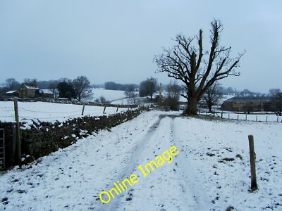 Photo 12x8 Snow Covered Track near Hungrill Holden Winter scene in country c2013