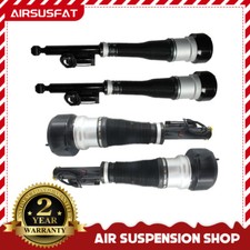 Set 4 Puntoni Ammortizzatori Sospensione Anteriori + Posteriori Fit Mercedes Classe S W221 Airmatic