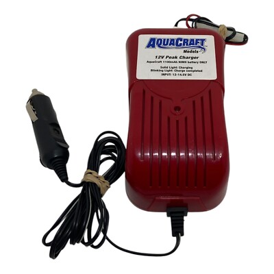   AquaCraft 12V Peak Car Charger for Reef Racer II / Mini Rio AQUP9929 WORKS R7