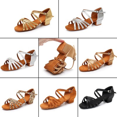 Latin Tanzschuhe für Frauen Wildleder Ballsaal Salsa Tango Mädchen Tango 3.5CM