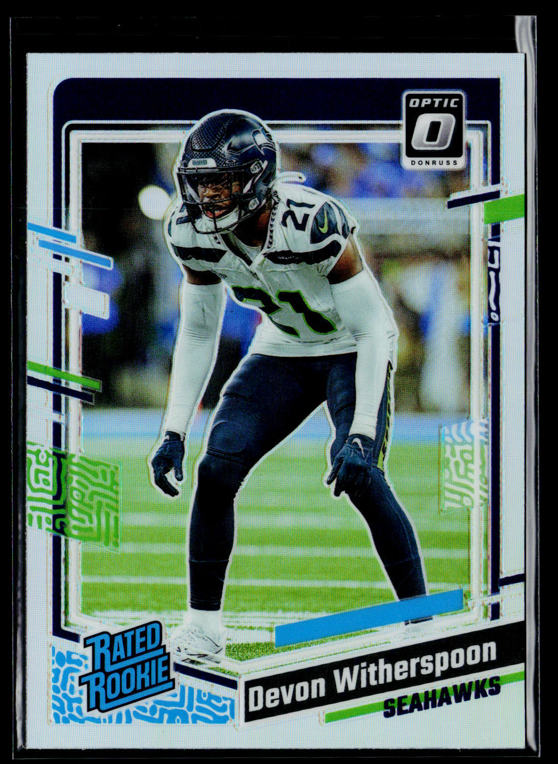 Devon Witherspoon 2023 Donruss Optic Holo #292