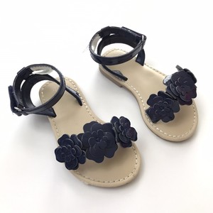 girls navy blue sandals