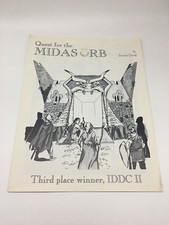 Dragon Magazine AD&D Adventure module from Issue #61 Quest For The Midas Orb