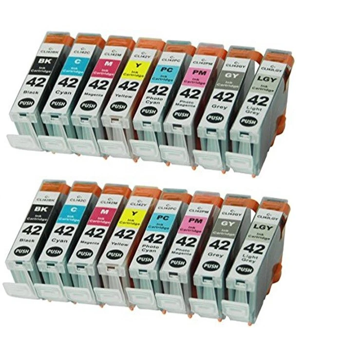 Premium Ink Cartridges Combo Set for Canon CLI-42 Pixma Pro-100 Pro100 Printer - Image 4 of 4