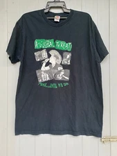 Remake A Global Threat street Punk American band T shirt, cotton black shirt