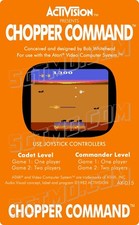 Atari 2600 Replacement Label - Chopper Comman...