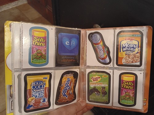 Wacky Packages over 100 new 2013 OOP Stickers inside a Collector Album - Picture 5 of 6