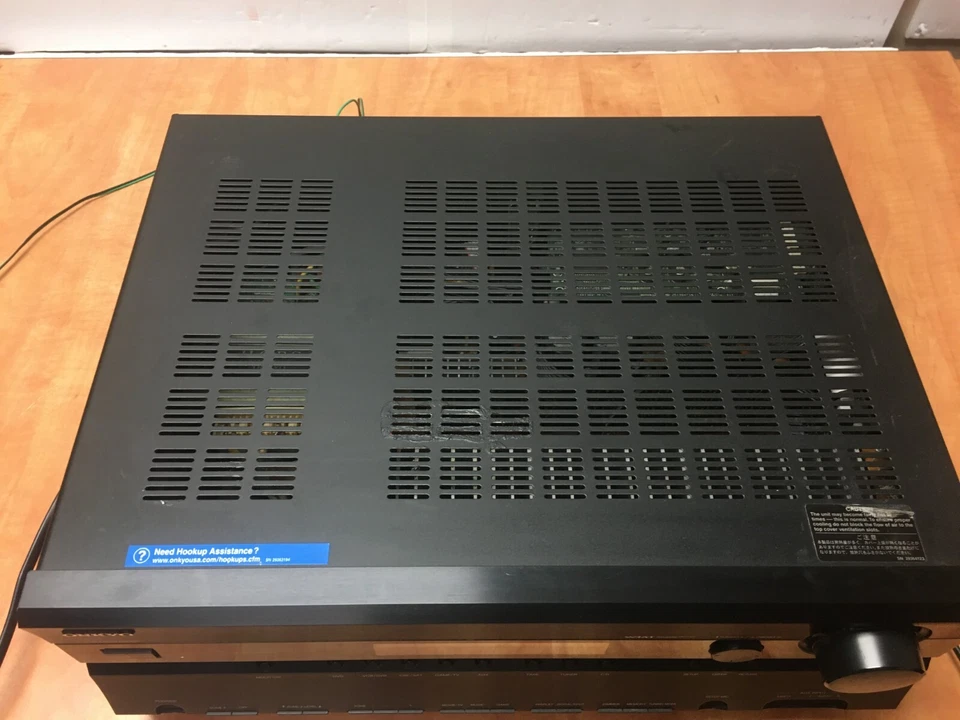 Onkyo TX-SR606 Home Theater 7.1 Channel AV Receiver READ most inputs working - Image 4 of 4