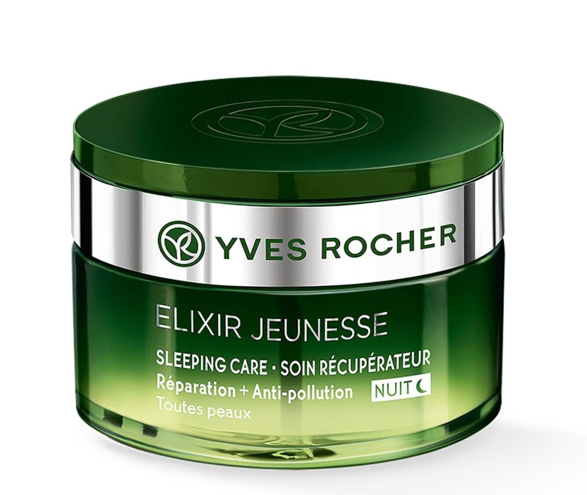 Yves Rocher Elixir Jeunesse Night Cream Reparation Anti Pollution