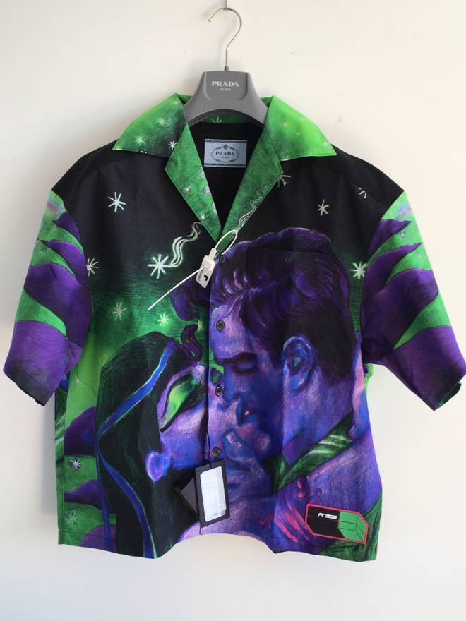 Prada Impossible True love Bowling shirt A/W  Cleopatra Christophe Chemin  Kiss