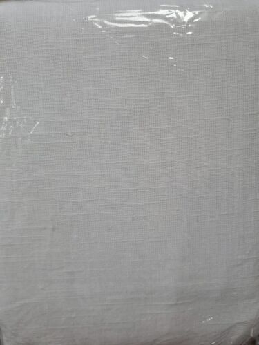 1 Pottery Barn Emery Linen/Cotton Blackout Curtain 100" x 84" White 8640934 - Afbeelding 1 van 2
