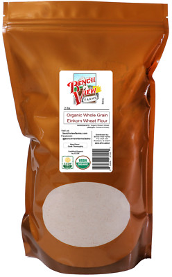 Organic Stone Ground Whole Wheat Einkorn Flour - 2lbs