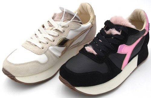 DIADORA HERITAGE DONNA SCARPA SNEAKER SPORTIVA CASUAL ART. CAMARO H W FUR |  eBay