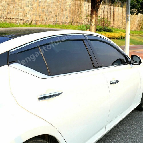 4pcs For Nissan Altima 2019-2022 Side Window Vent Visor Sun Rain Guard Deflector - Picture 2 of 6