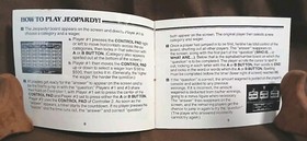 Lot Of Nes Manuals Game Tek: Classic Concentration, Wheel Of Fortune, Wheel...