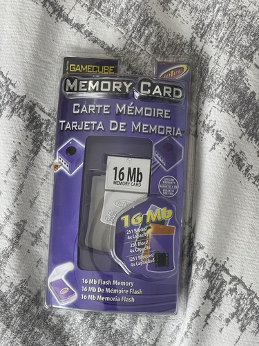 Intec GameCube 16 MB Memory Card BRAND NEW - Picture 1 of 4