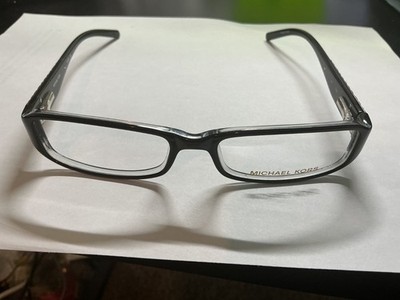 Michael Kors MK659 001 Black Animal Print Eyeglass Frames 52/16/135 NEW