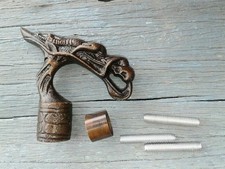 Dragon Head Cast Aluminum Walking Cane Handle...