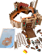 PLAYMOBIL 4866 CHATEAU FORT forteresse des chevaliers du faucon Knights COMPLET