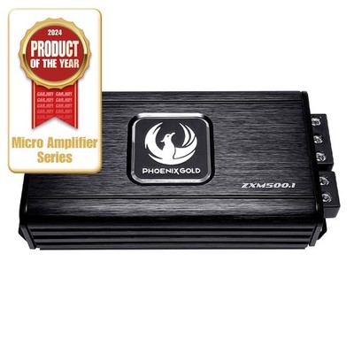 Phoenix Gold ZXM500.1  1 Channel Class-D Mono Car Mini Micro Subwoofer 1000W Amp
