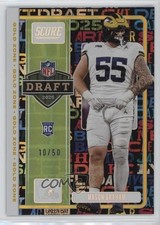 2025 Score NFL Draft Gold Zone 10/50 Mason Graham #19 0md