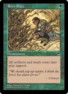 Magic MTG - Root Maze - Tempête - EXC - EN