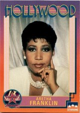 Starline Hollywood Walk of Fame Trading Card - #125 Aretha Franklin