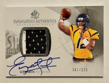 Geno Smith 2013 SP Authentic Rookie Authentics RPA Auto Patch /325 RC #183 WVU