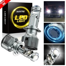 H7 Bi-led Projector Lens Hilo Beam 100w 50000lm Headlight Bulbs Kit Retrofit Us