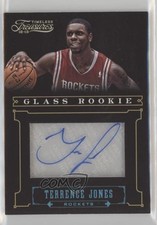 2012 Timeless Treasures Glass Rookie Platinum 1/1 Terrence Jones #238 Auto 10ek