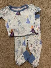 Little Sleepies Disney Frozen 2 Piece Pajama Set Size 2T