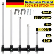 12V 8000N Elektrischer Linearantrieb Linearmotor 100mm 300mm 500mm 1000mm Fast