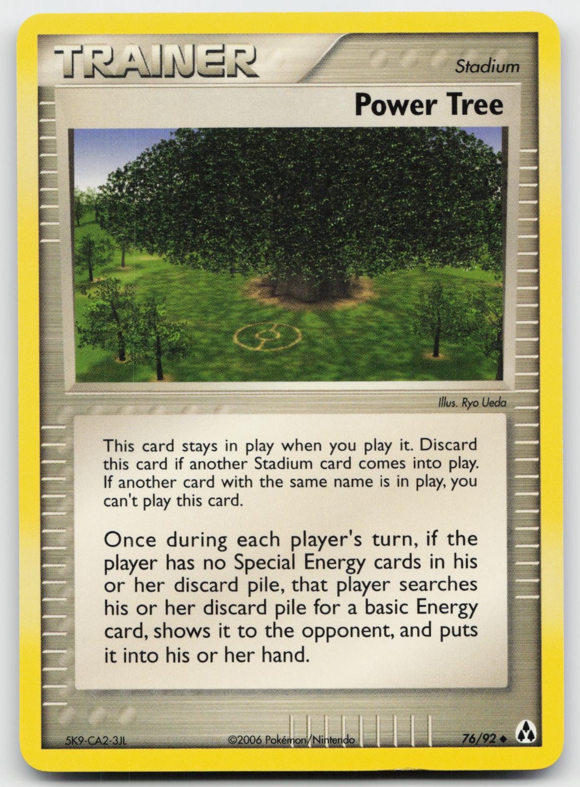 Power Tree 76/92 Uncommon Legend Maker Pokemon Lightly Played