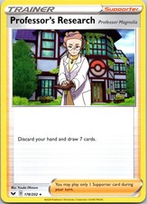 Professor's Research Professor Magnolia - 178/202 - Rare Trainer - SWSH