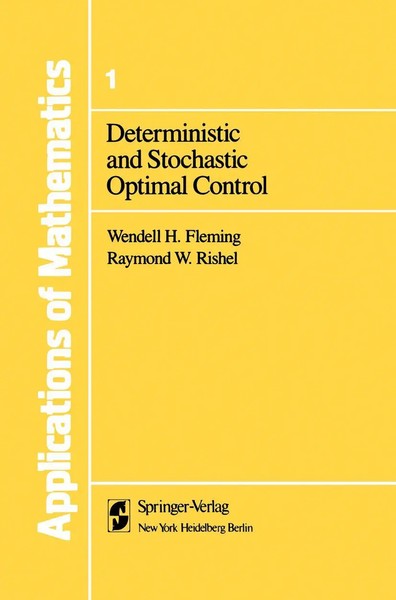 Deterministic And Stochastic Optimal Control Wendell H. Fleming (U. A.) Buch Xi-image
