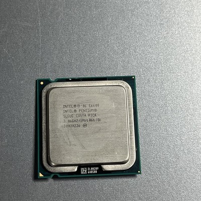 Intel Pentium E6600 3.06 GHz 1066 MHz 2MB Socket 775 Dual-Core Processor For PC
