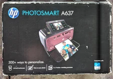HP Photosmart A637 Compact Photo Printer Q8638A BRAND NEW IN BOX