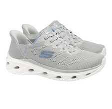 Gray Hands Free Skechers Women's Glide 2.0 Step Sneakers Swift Fit GRAY Size: 6