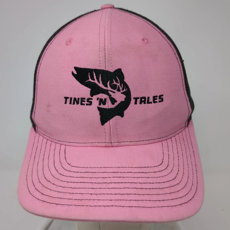 Sombrero de camionero Tines 'N Tales Snapback rosa talla única ajustable 6 paneles Richardson Foto 2 de 4