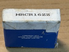 MRC R16ZZ, Deep Groove Ball Bearing, 1" ID, 2" OD, 0.5" Width, Double Sealed