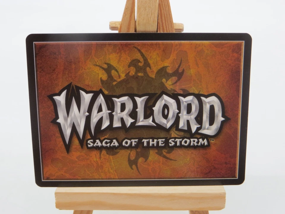 WARLORD Saga of the Storm CCG Elf Character Card ICHAERUS 158/580 - Image 2 of 2